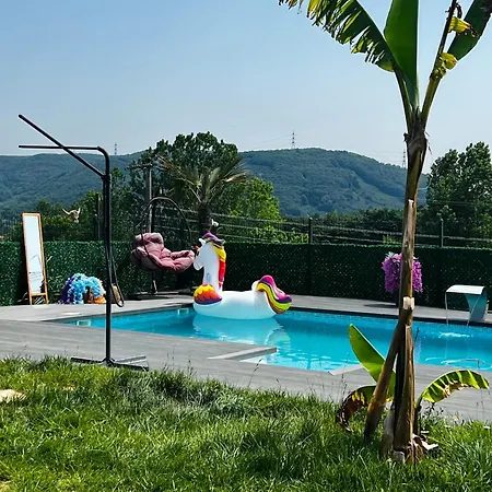 וילה Medasuite Stone House With Pool And Jacuzzi